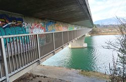 Sanierung Brückengeländer: Rad- und Gehweg über die Drau zwischen St. Ulrich und St. Niklas