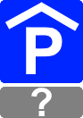 Parkplatz Icon Unbekannt