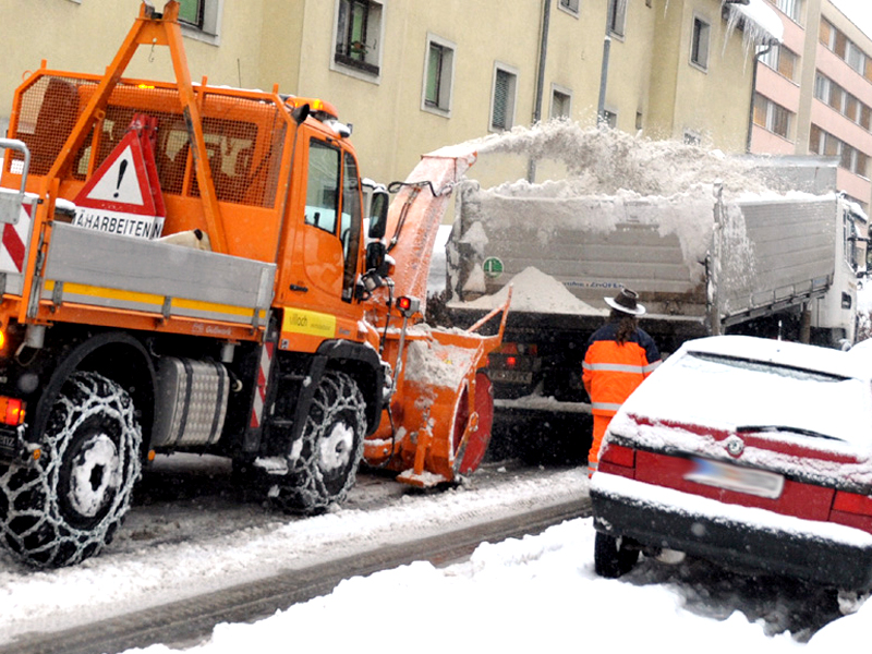 Schneeräumung und Winterdienst