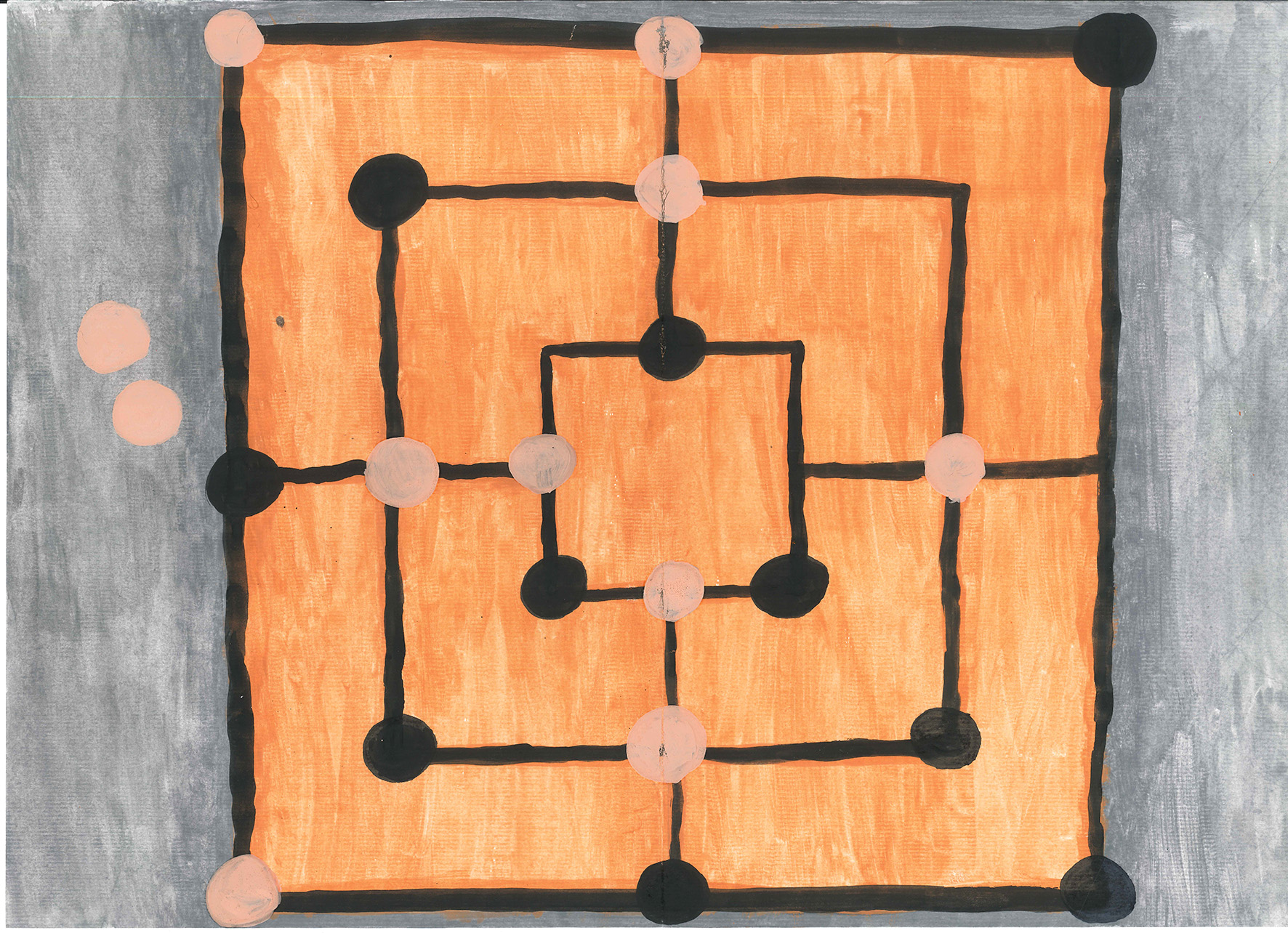 Großes Mühle-Spiel