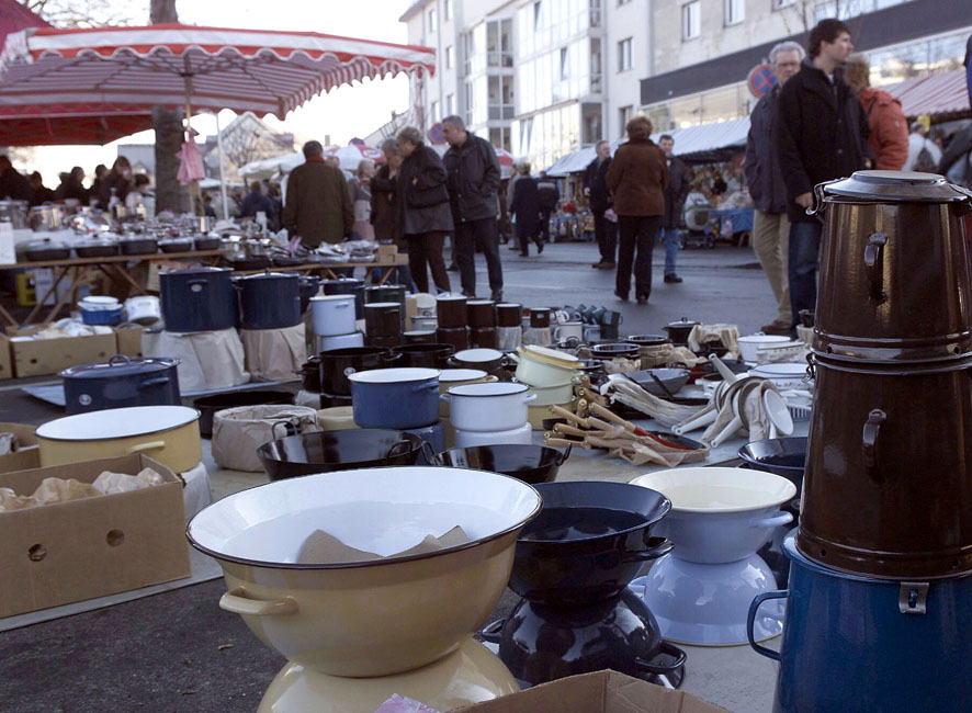Dreikönigsmarkt in Villach am 'Marktgelände.