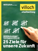 Cover Stadtzeitung Nr. 04/2021 mit Titelstory "25 Ziele für unsere Zukunft"