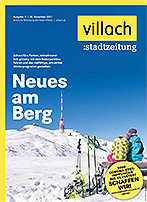 Cover Stadtzeitung Nr. 11/2021 mit Titelstory "Neues am Berg"