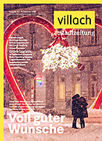 Cover Stadtzeitung Nr. 12/2021 mit Titelstory "Voll guter Wünsche"