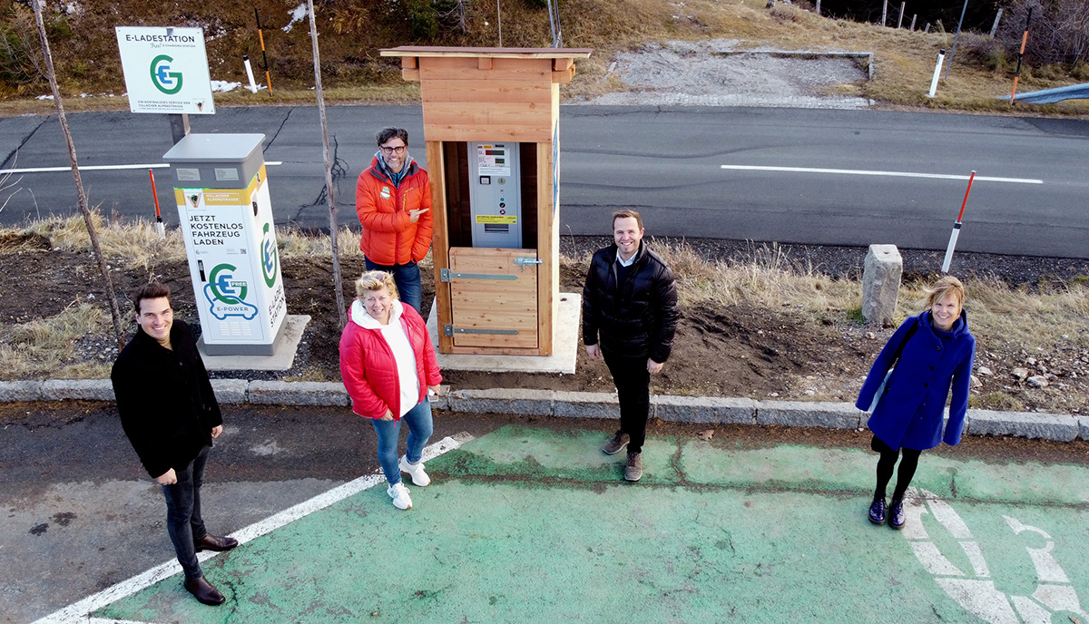 Neue Parkautomaten am Dobratsch-Parkplatz