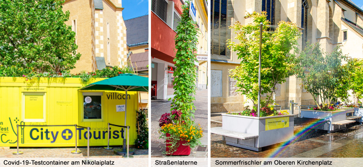 Beispiele für Innovatives Grün in Villach