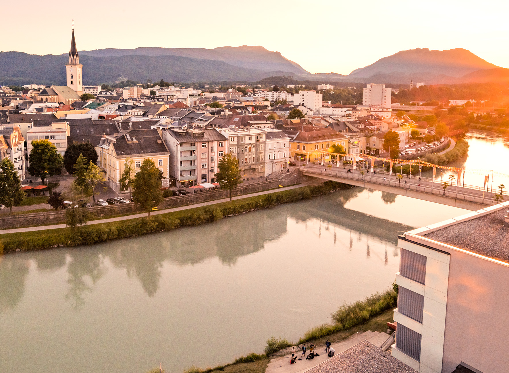 Villach - the lively town on the River Drau