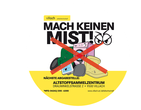 Keinen-Mist-Patch.png Mach keinen Mist! - Die nächste Altstoffsammelstelle ist nicht weit entfernt!