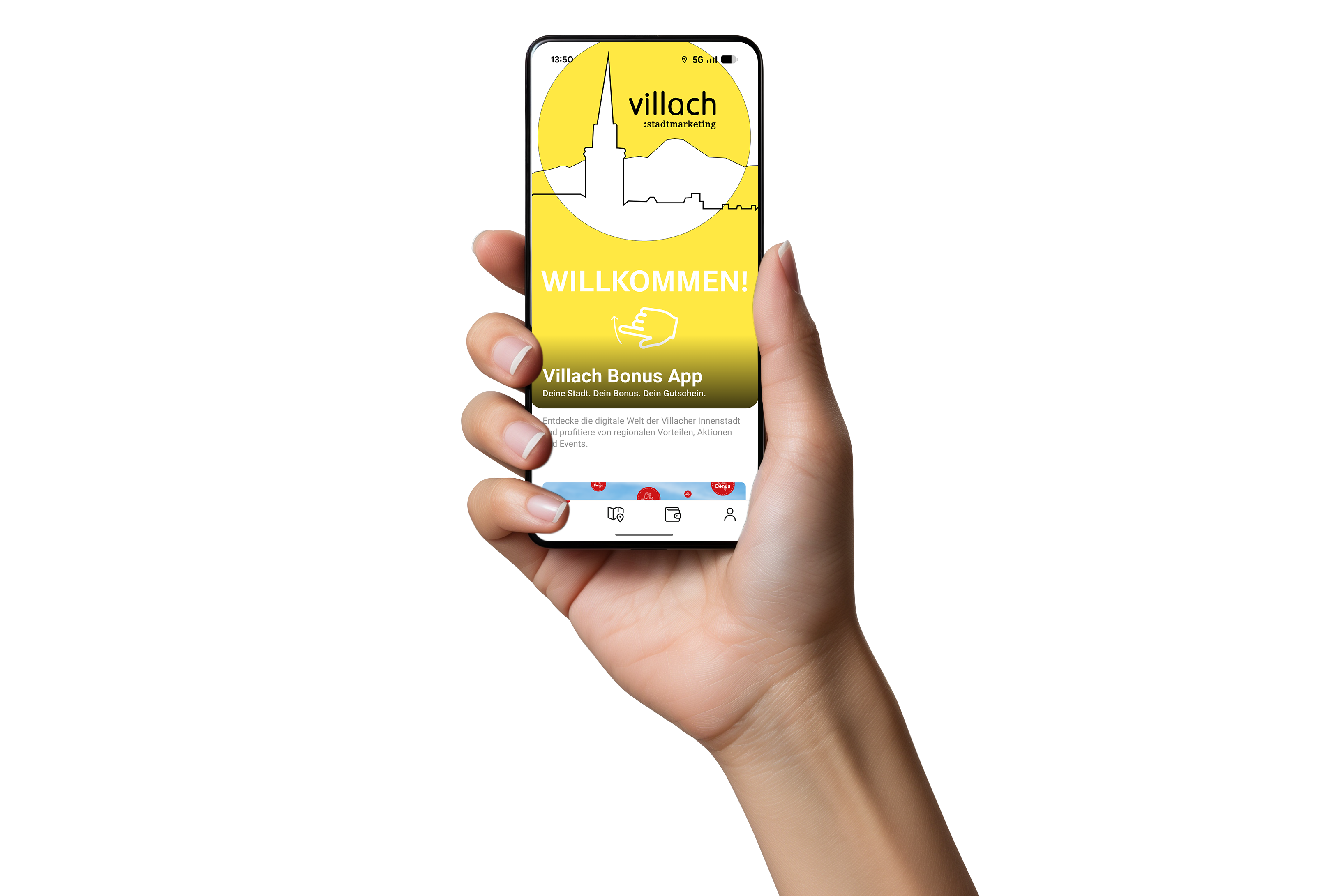 Hol dir die neue VILLACH BONUS APP!