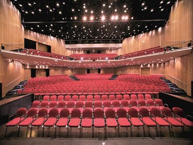 Blick in den Josef-Resch-Saal