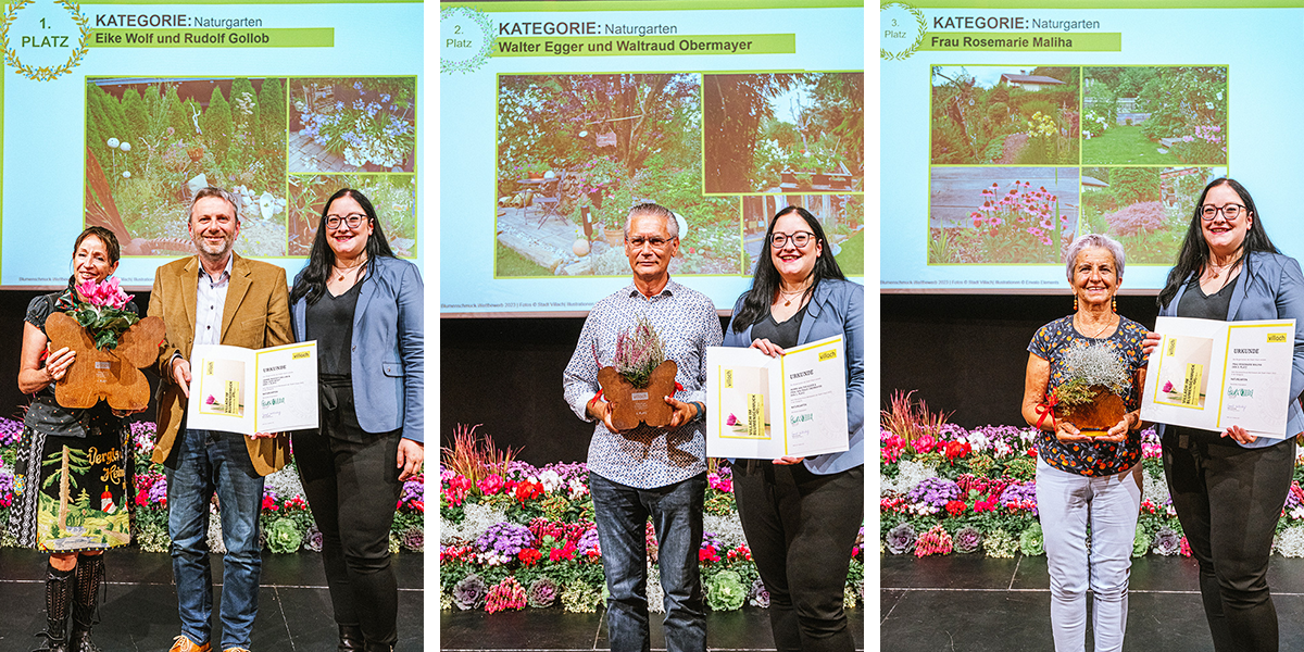Gewinnerinnen und Gewinner - Naturgarten