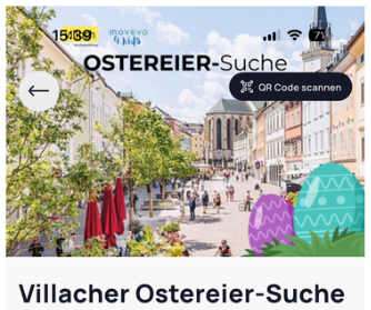 Digitale Ostereiersuche in der Innenstadt