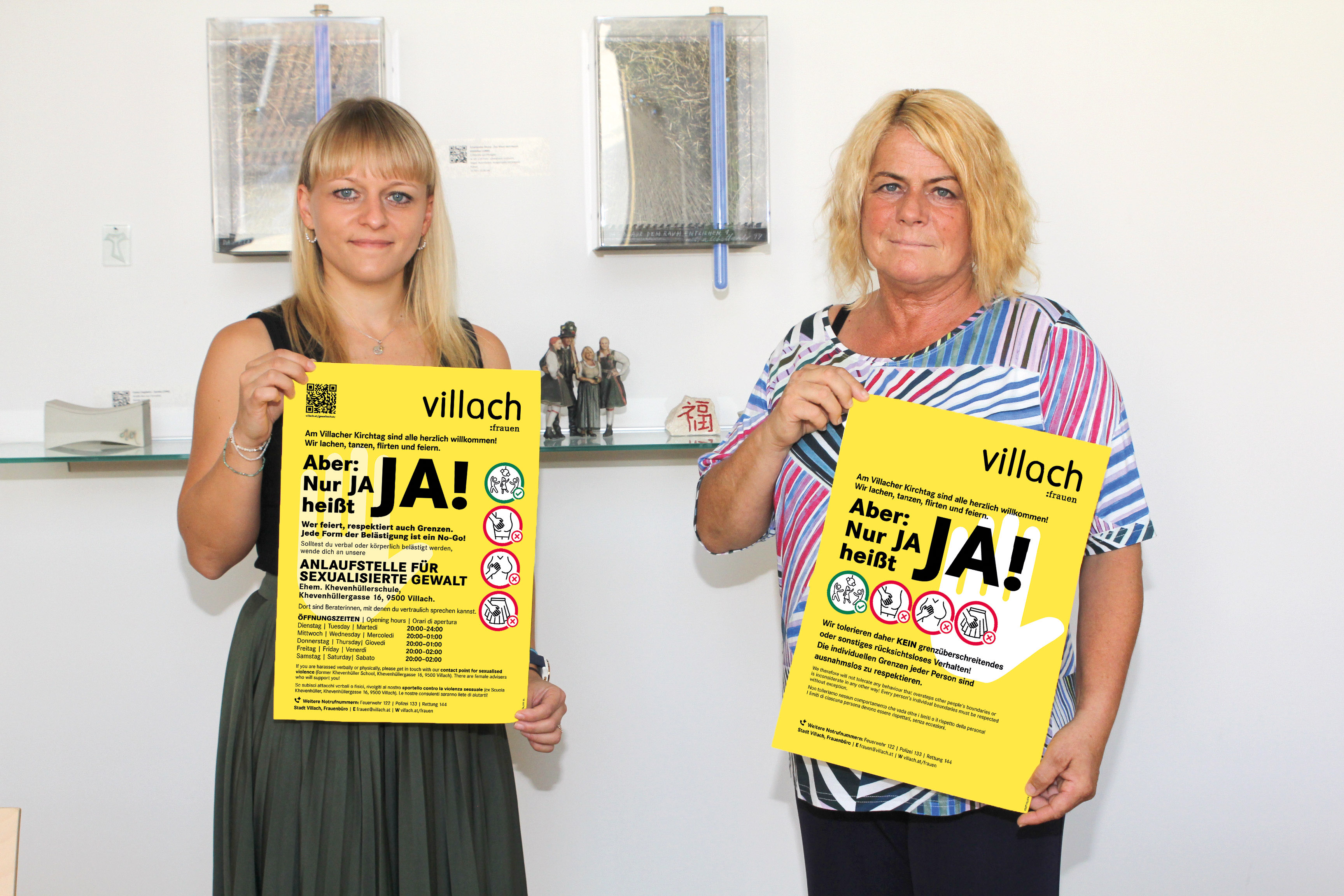 Prävention am Villacher Kirchtag: Nur JA heißt JA!