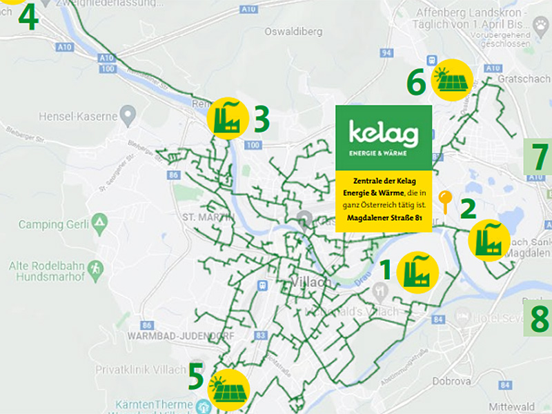 Villach ist Fernwärme-Vorreiter