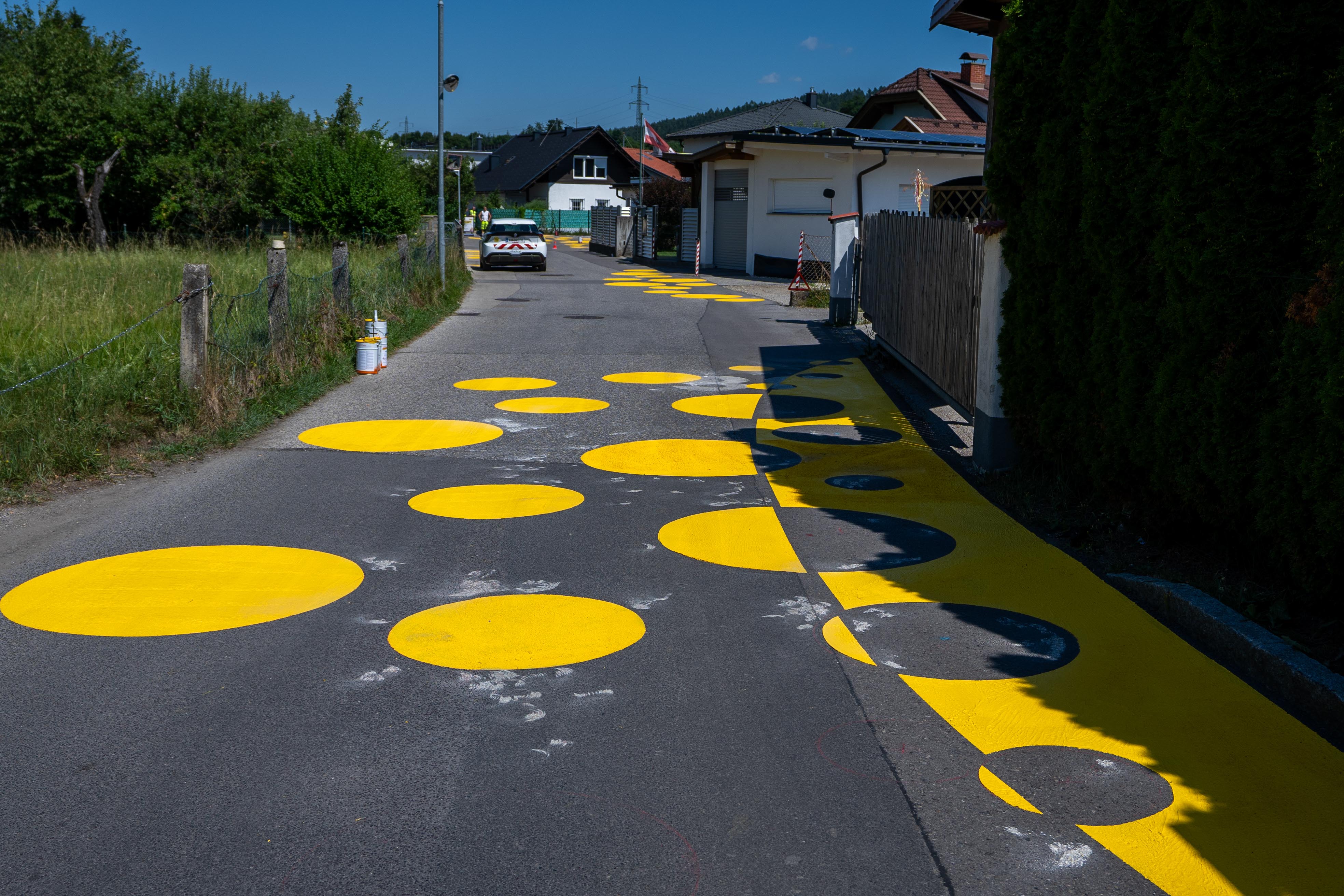 Verkehrsberuhigung in Tschinowitsch punktet 