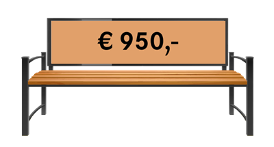 Demobild - Sitzbank