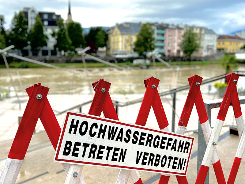  Hochwasserschutz-Projekt - Drau, Gail und Seebach