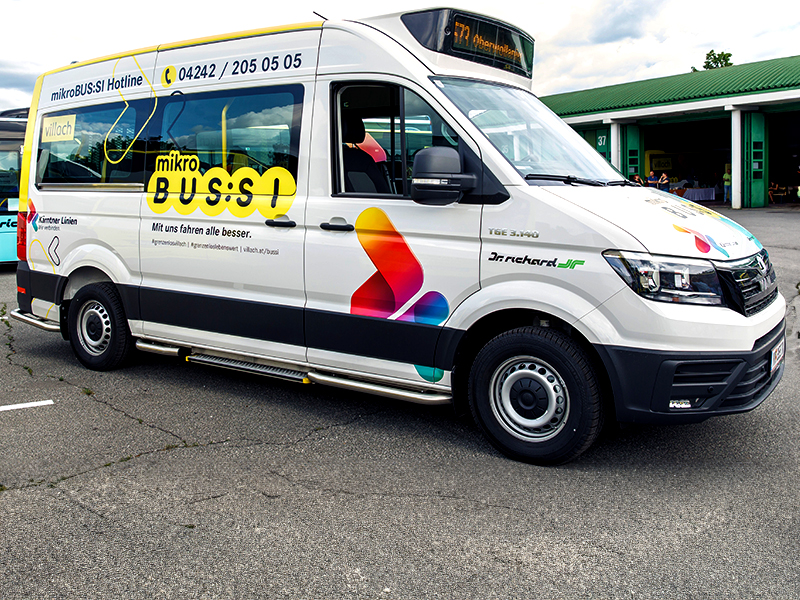 Villacher Mikro ÖV: Das mikro-BUS:SI