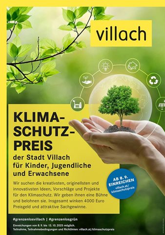Plakat Klimaschutzpreis 2025