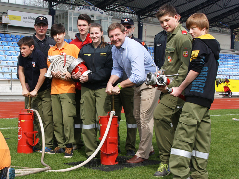 Feuerwehrjugend in Villach