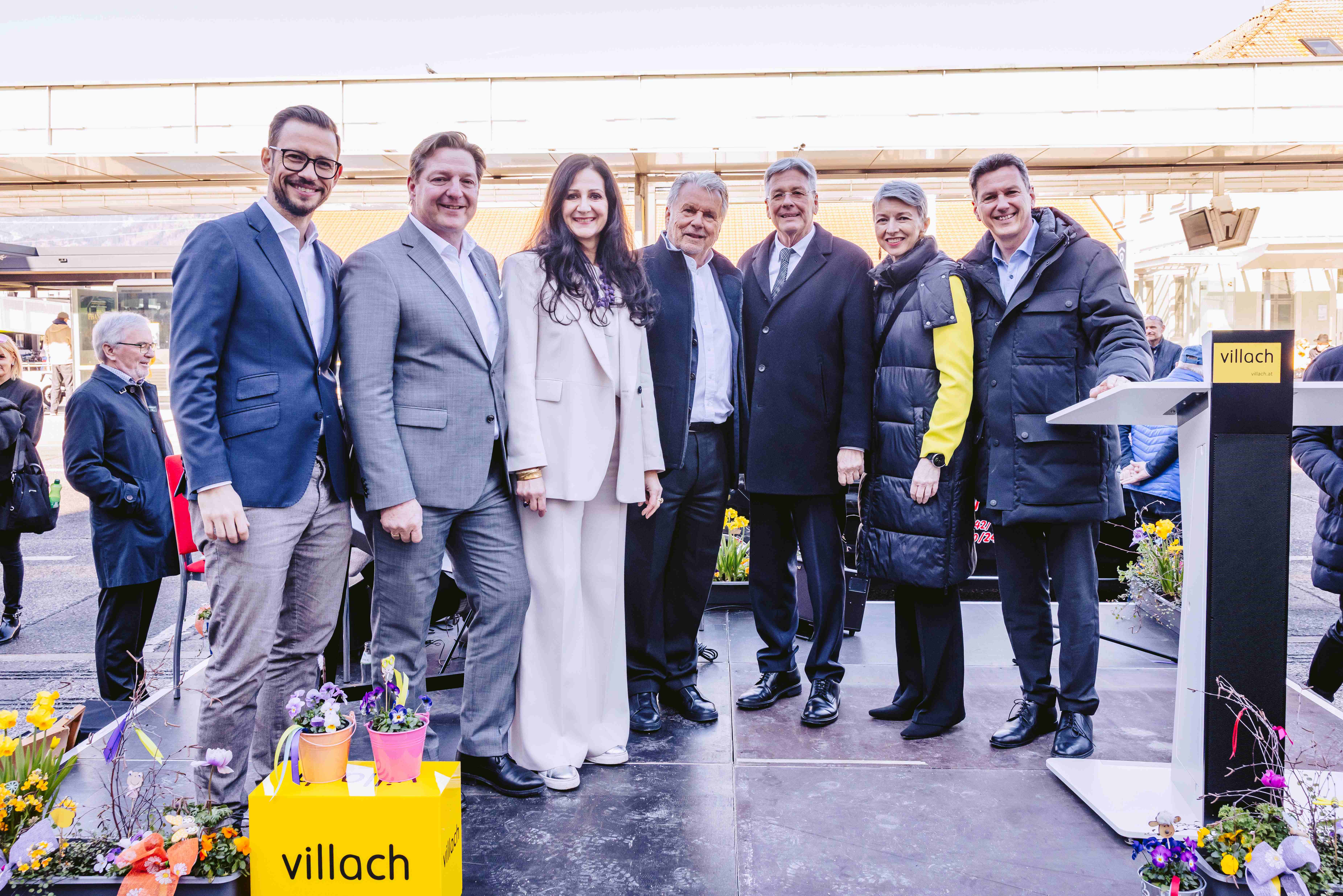 Villach begrüßt die 