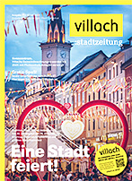 Cover Stadtzeitung Nr. 07/2023 mit Titelstory "Eine Stadt feiert Kirchtag"