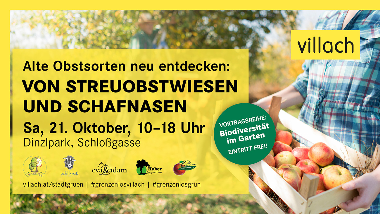 Banner Vortragsreihe Biodiversität im Garten