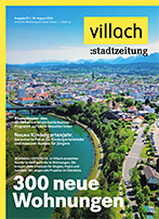 Cover Stadtzeitung Nr. 07/2026 mit Titelstory "300 neue Wohnungen"