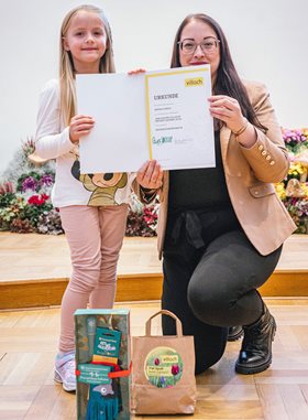 Nachwuchsgärtnerin Sophia aus Villach
