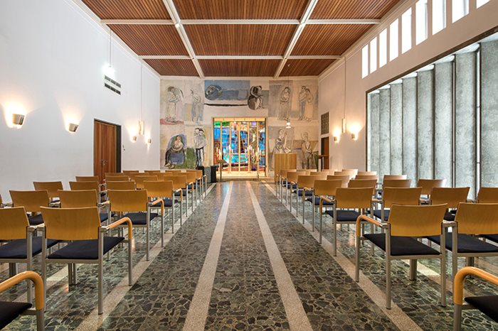 Zeremonienhalle Waldfriedhof