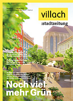 Cover Stadtzeitung Nr. 01/2024 mit Titelstory "Noch viel mehr Grün"