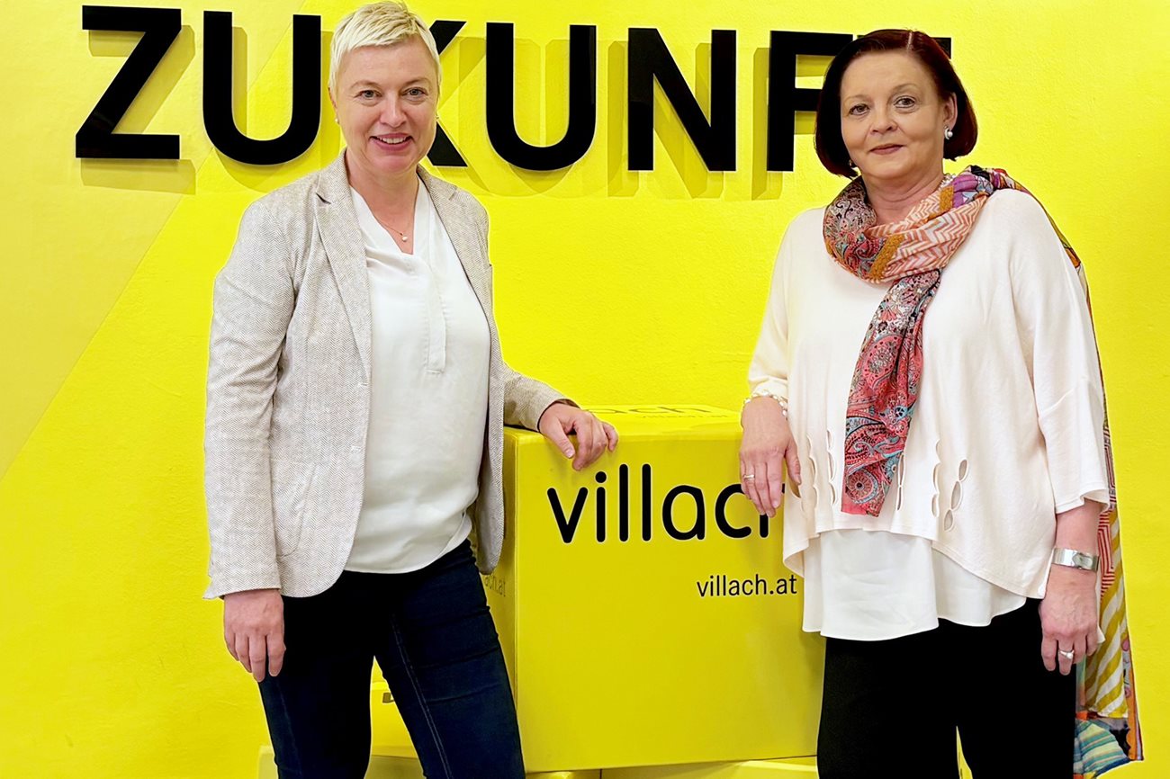 Mag.a Bettina Quantschnigg (rechts) und Mag.a Sandra Gruber