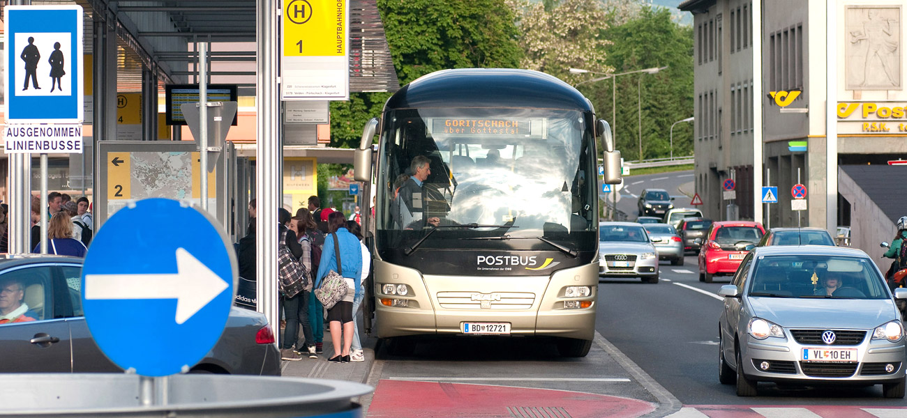  Parcheggi e traffico a Villach