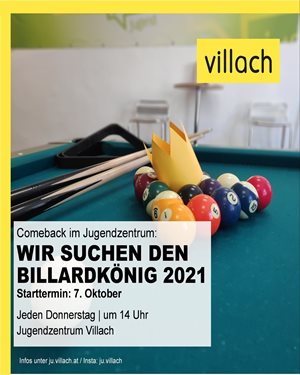 Jugend-Workshop:Billardkönig 2021