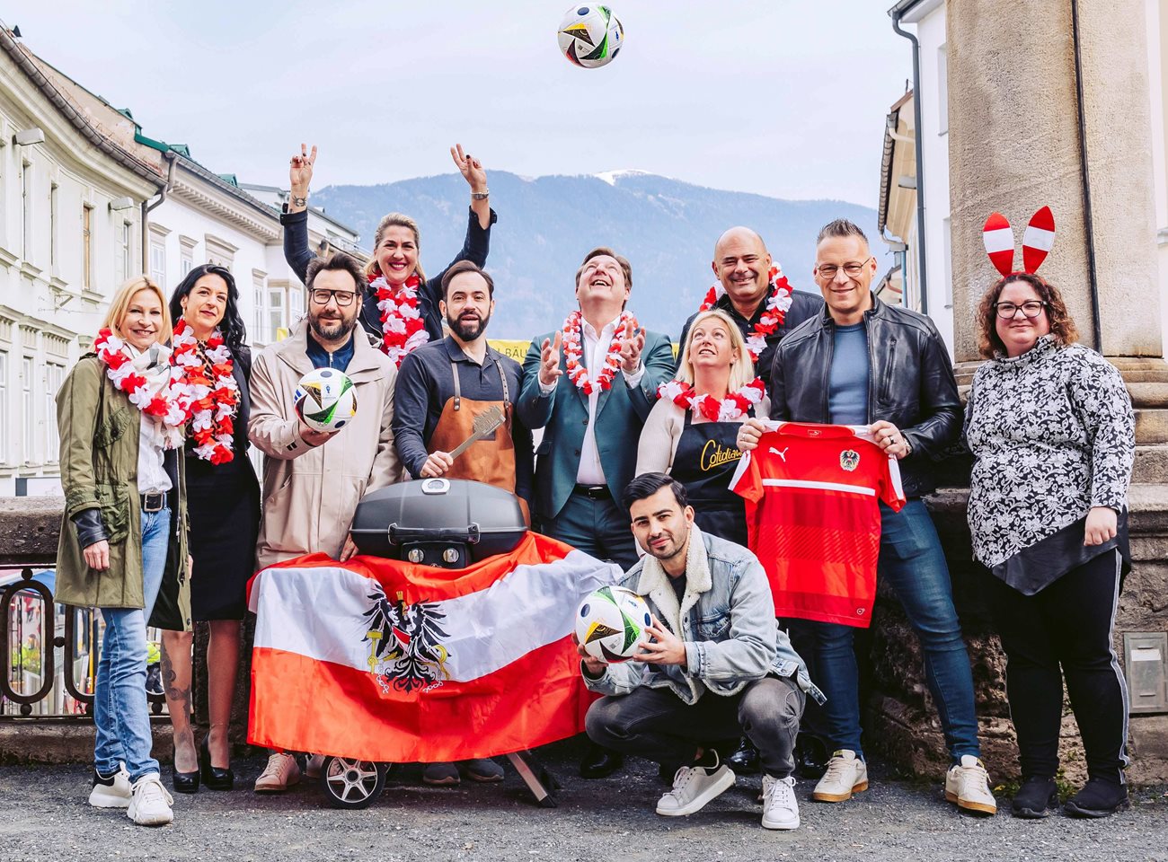 Fußball-EM in Villach: Wirt:innen, Stadtmarketing und Politik präsentieren ihr Konzept für die Europameisterschaft 