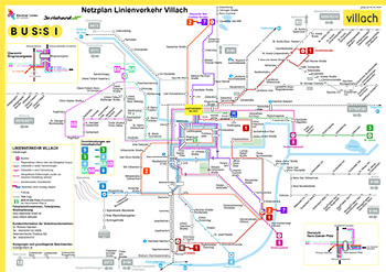 Bus - Netzplan