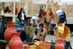 Keramikmarkt in Villachs Altstadt