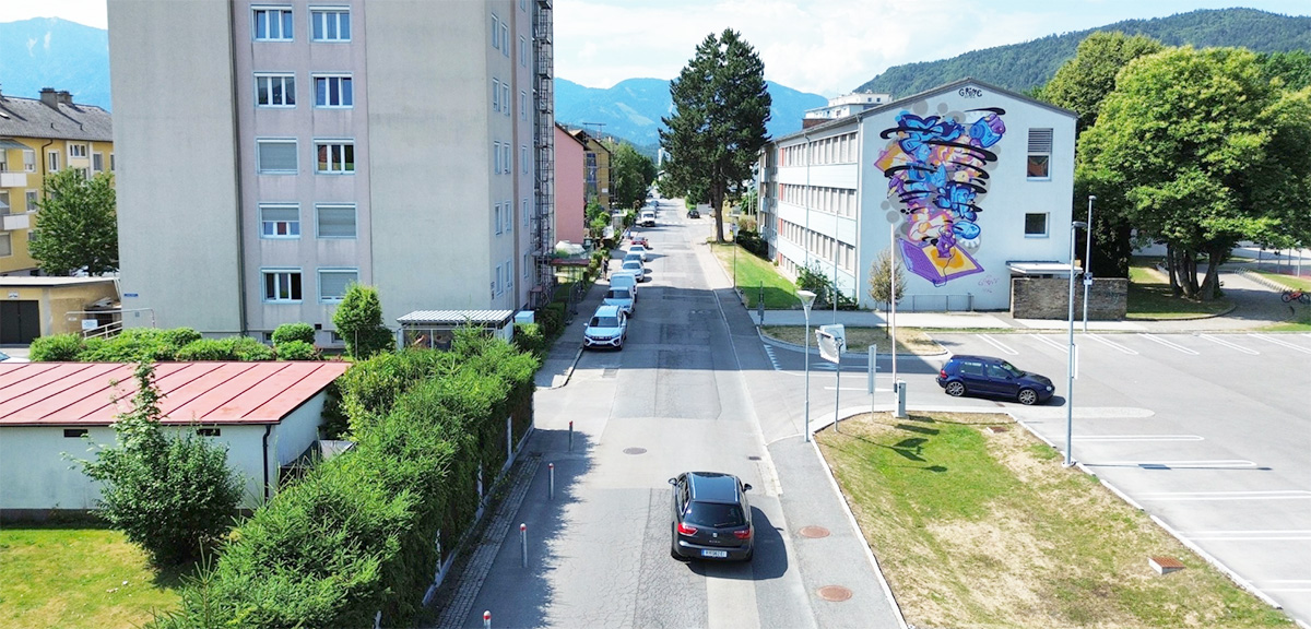 Blick auf die Millesistraße