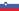 Flagge Slowenisch