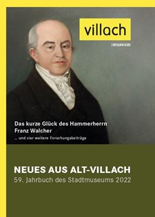 Cover des 59. Jahrbuchs des Villacher Stadtmuseums