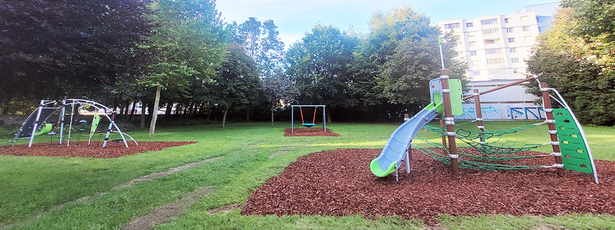 Kinderspielplatz Dinzlpark in Villach