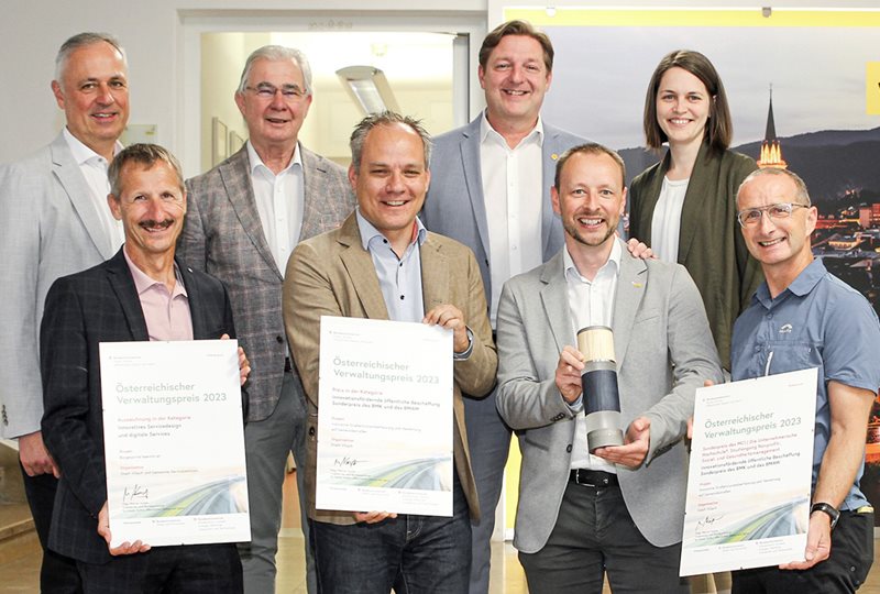 Verleihung Verwaltungspreis