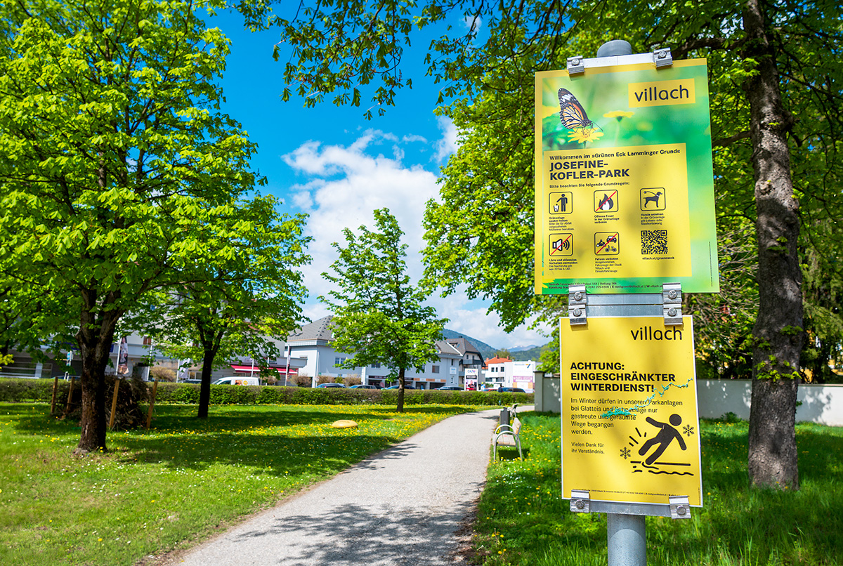 Grünes Eck "Josefine-Kofler-Park