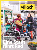 Cover Stadtzeitung Nr. 03/2024 mit Titelstory "Eine Stadt fährt Rad"