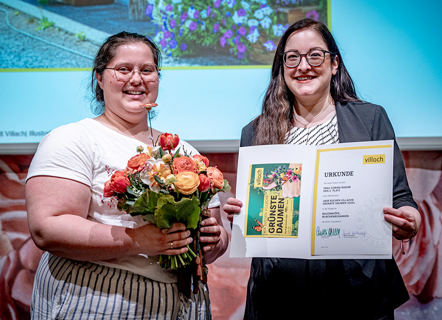 2.Platz: Corina Rasom (aus Villach)