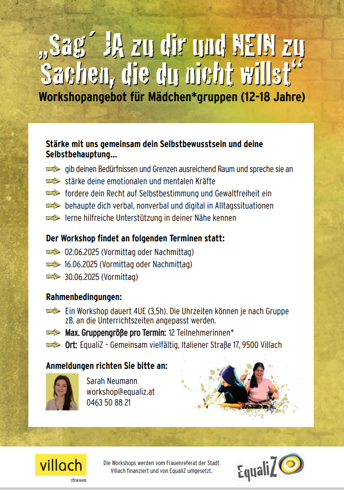 Plakat - Sag ja zu dir