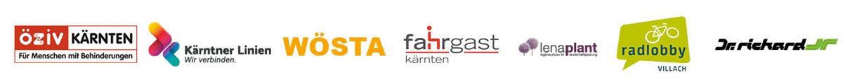 Partner:innen der Europäischen Moblitätswoche in Villach