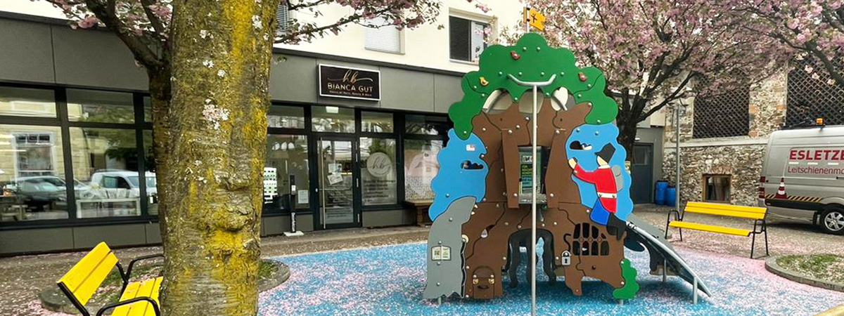 Kinderspielplatz Italiener Straße der Stadt Villach