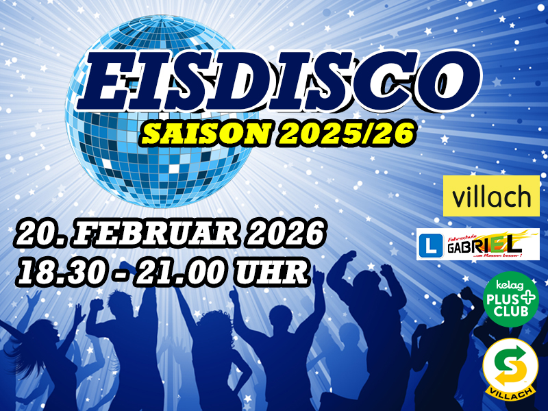 Eisdisco in der Stadthalle