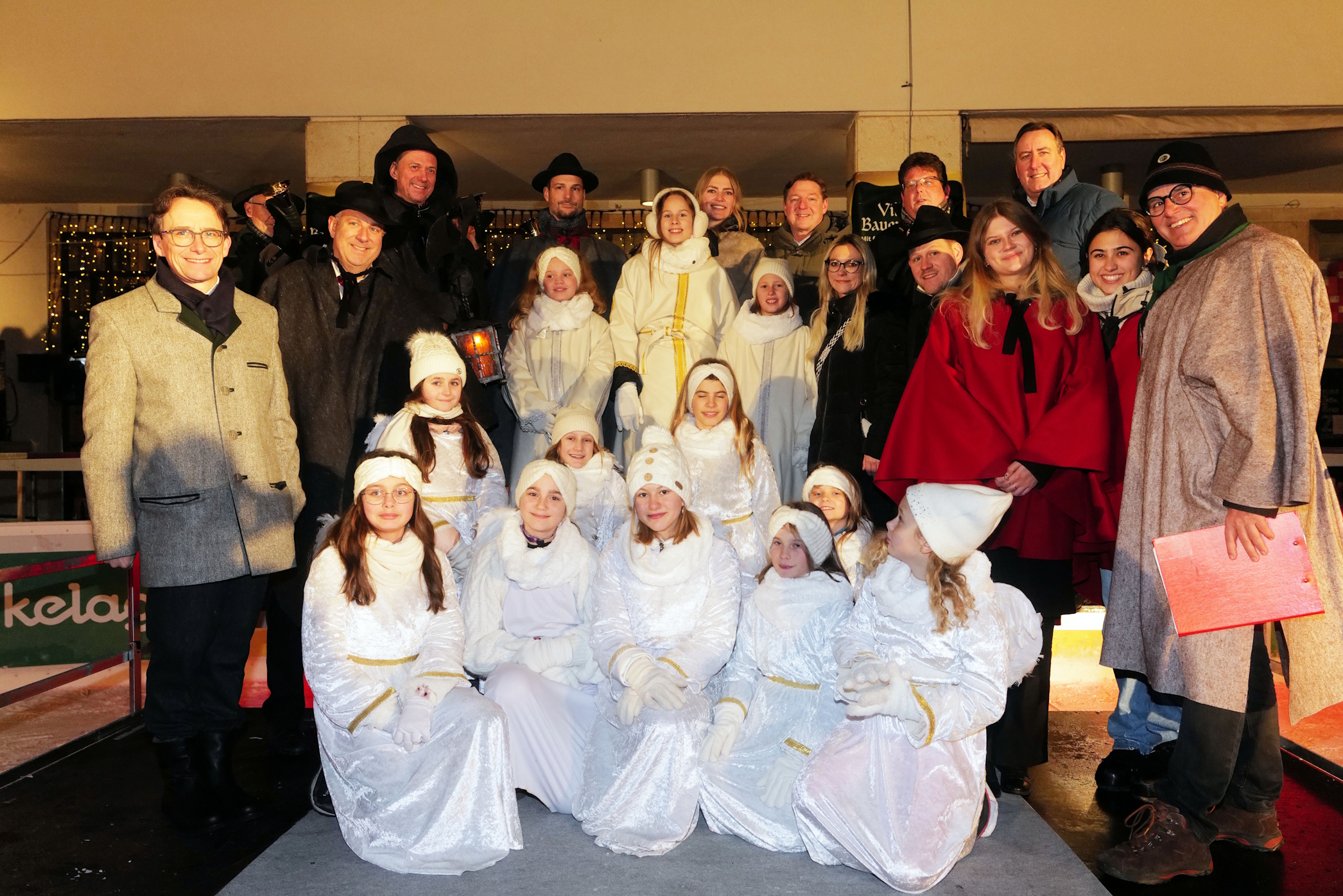 Das Christkind überbrachte Friedensbotschaft